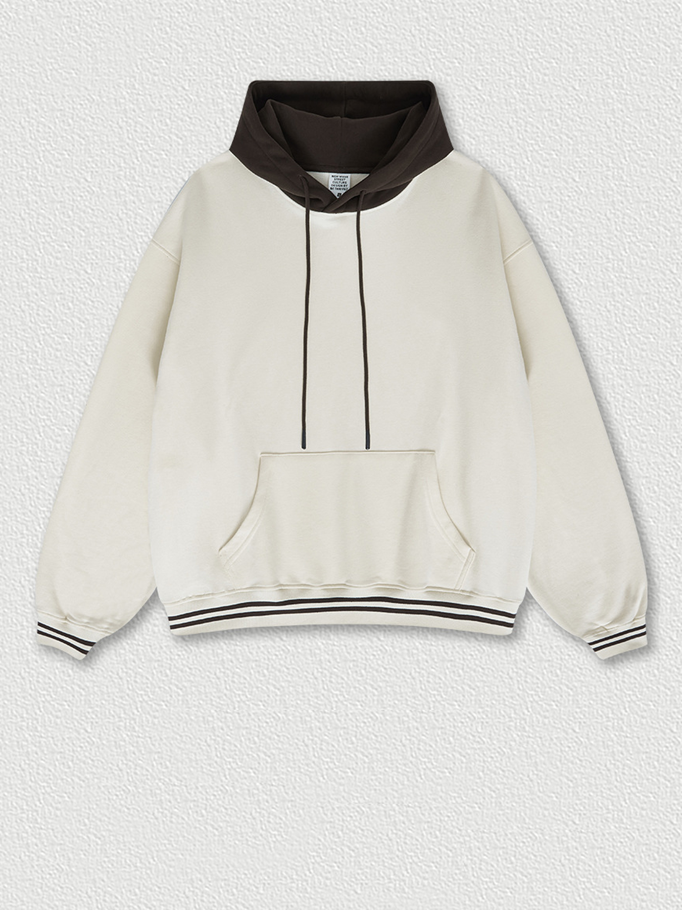 Hooded hoodie trendy loose top